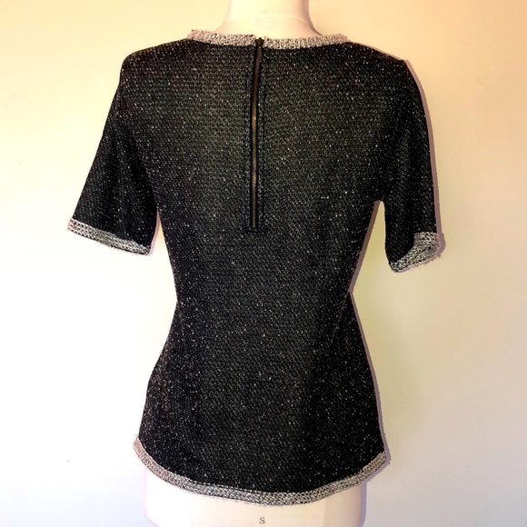 NWOT Cabi Top #542 Coco Shell Tweed Knit - Picture 3 of 9